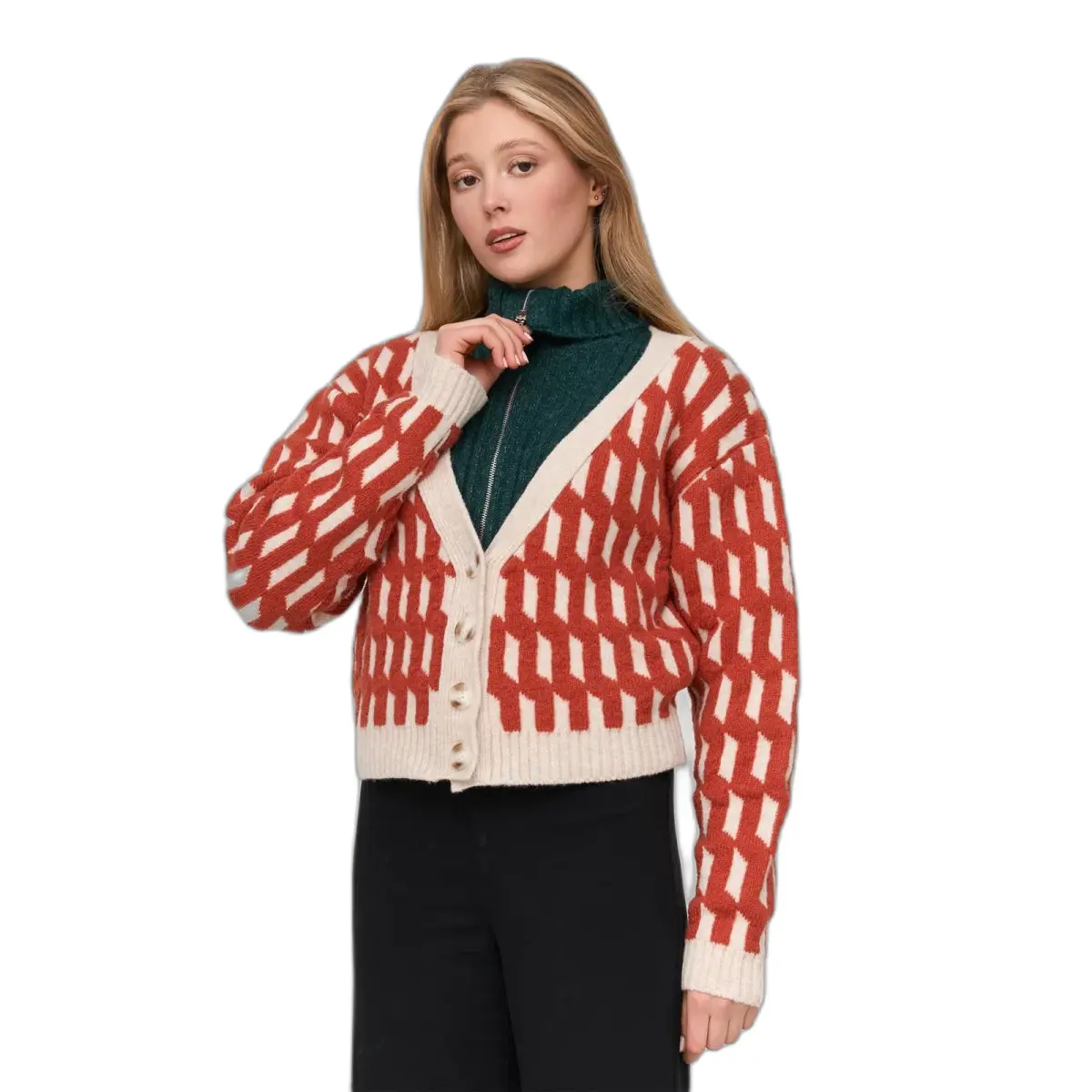 Strickjacke, Damen 24 Colours
