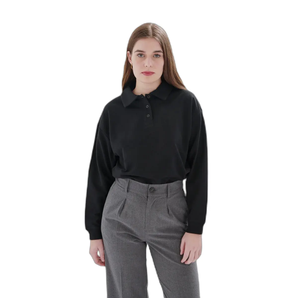 Image of Polo-Shirt, langarm, Damen 24 Colours