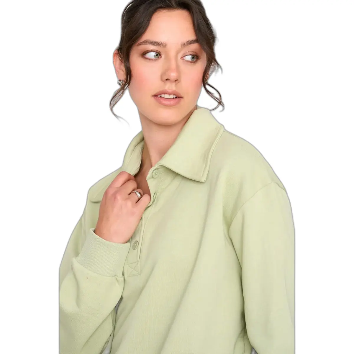 Polo-Shirt, langarm, Damen 24 Colours