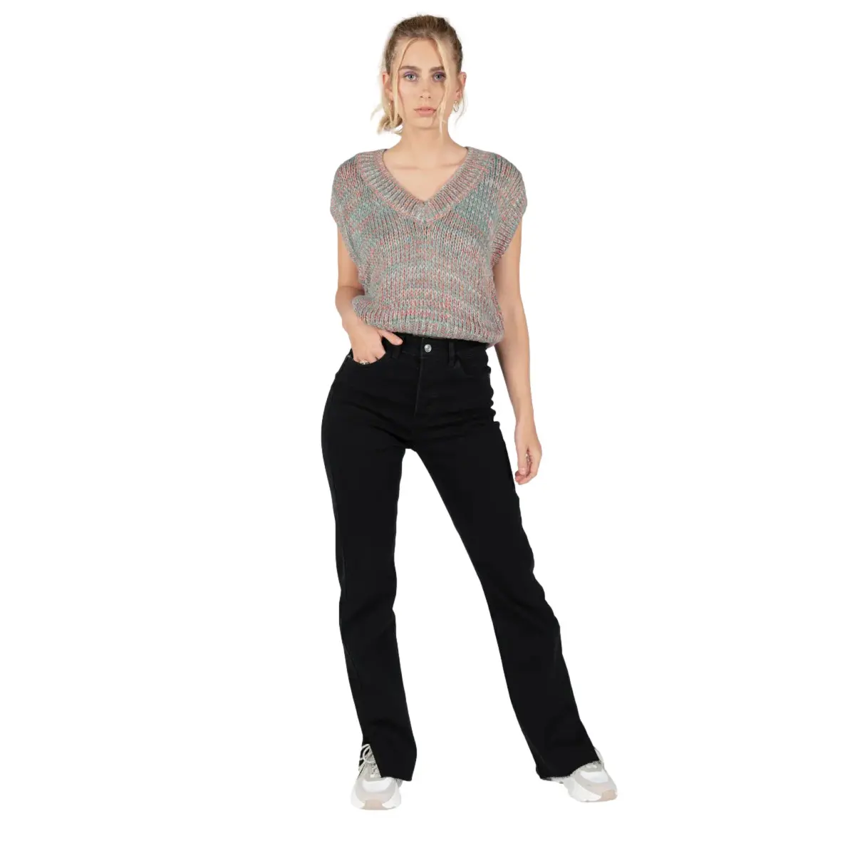 Image of Gerade oder leicht weit geschnittene Damenjeans 24 Colours