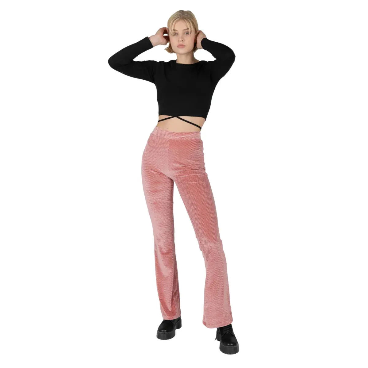 Women's velvet flared Trousers 24 Colours