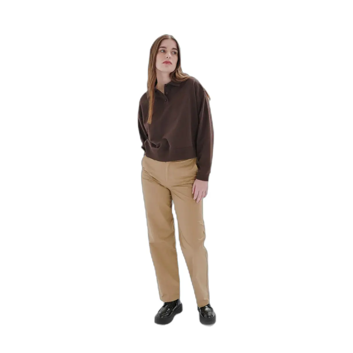 Women's Subtle Textured Wide Leg Trousers 24 Colours