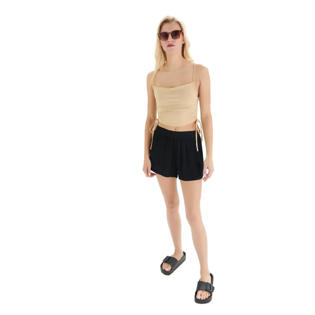 Shorts fluidi da donna