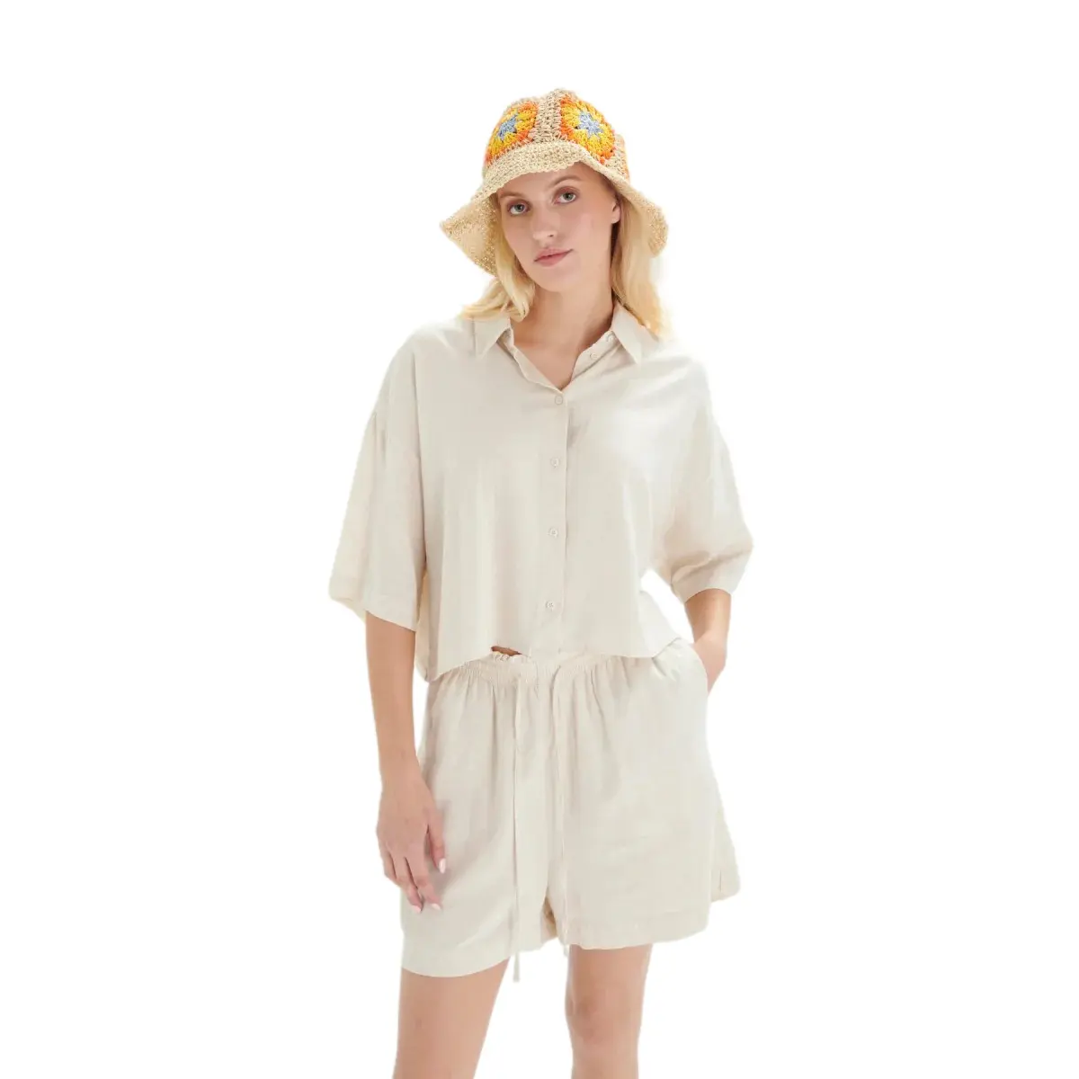 Pantaloni corti casual donna