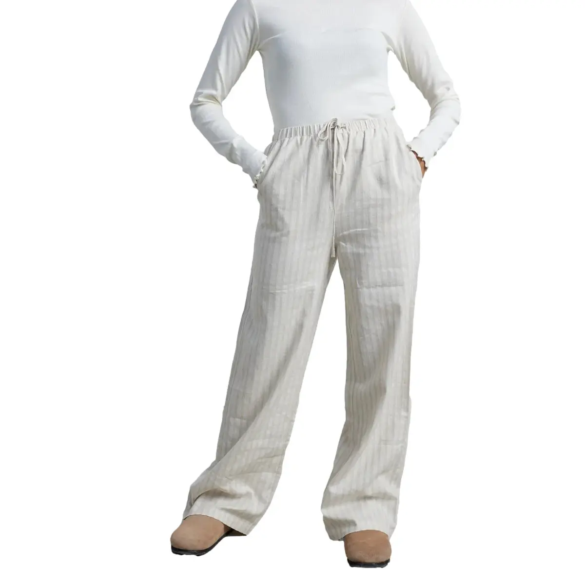 Women's Structured Fit Trousers 24 Colours
