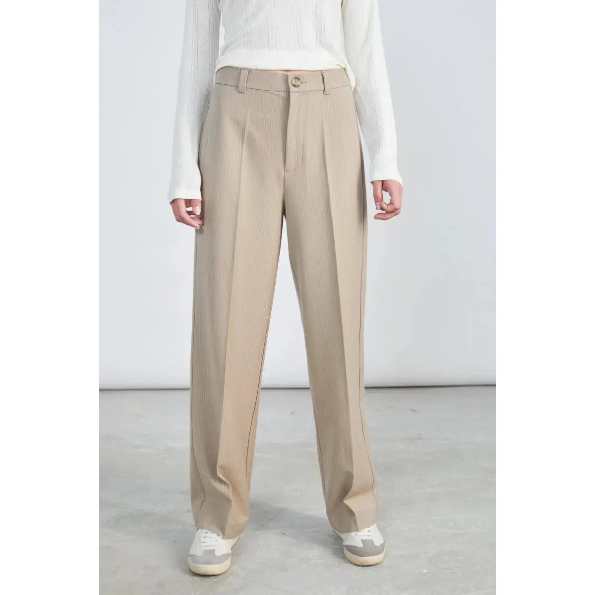 Light Print Fluid Cut Trousers Women 24 Colours