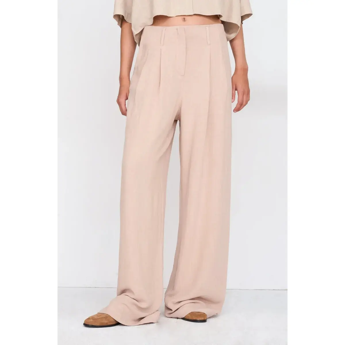 Image of Weit geschnittene Hose Damen 24 Colours