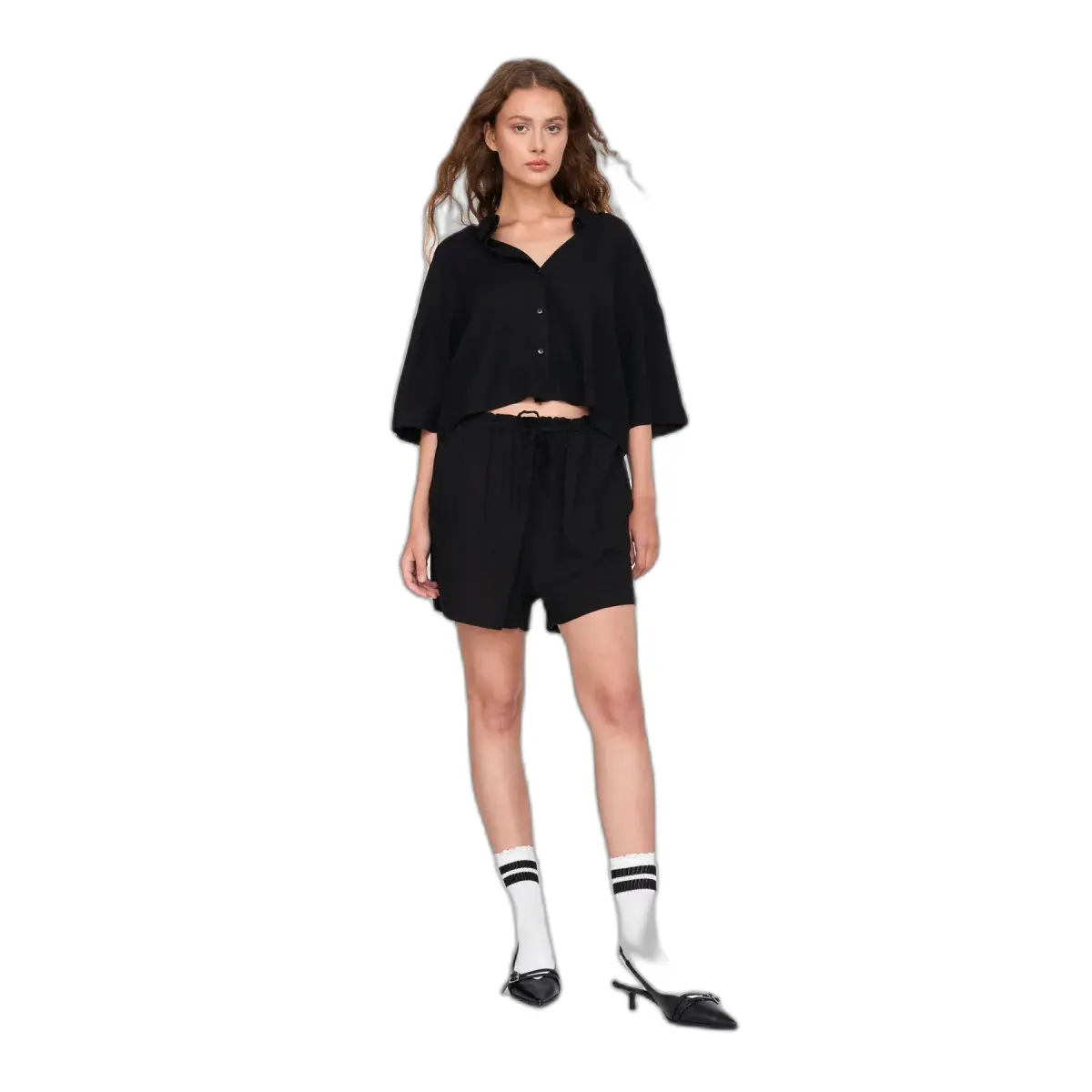 Fluid Shorts with Elastic Waist for Women 24 Colours