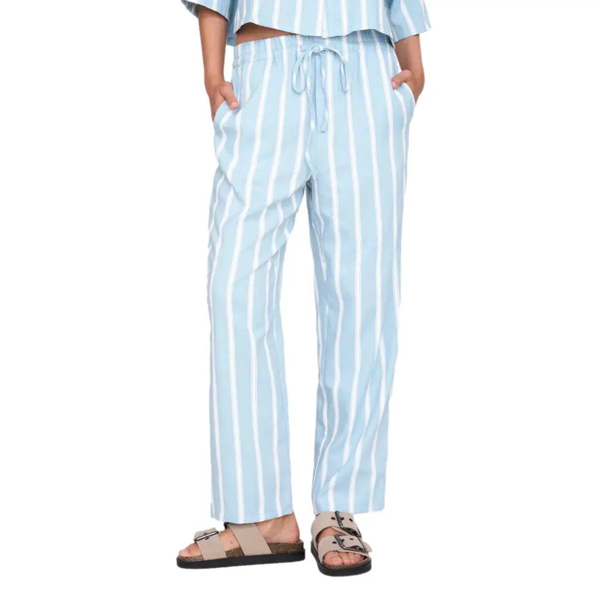 Image of Gestreifter Freizeithose Damen 24 Colours