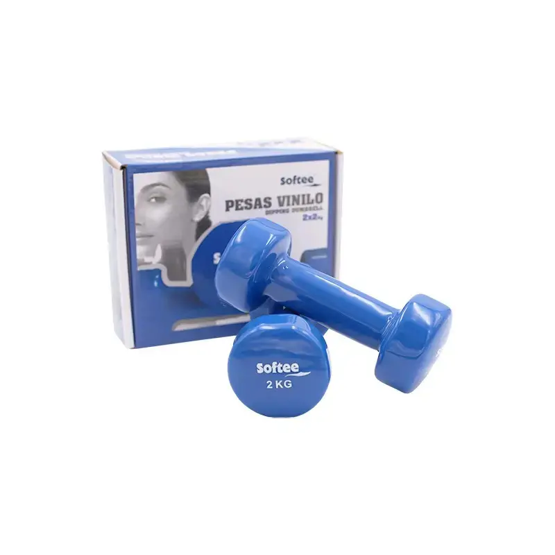Softee Haltère 2Kg, Bleu, Taille 2 Kg