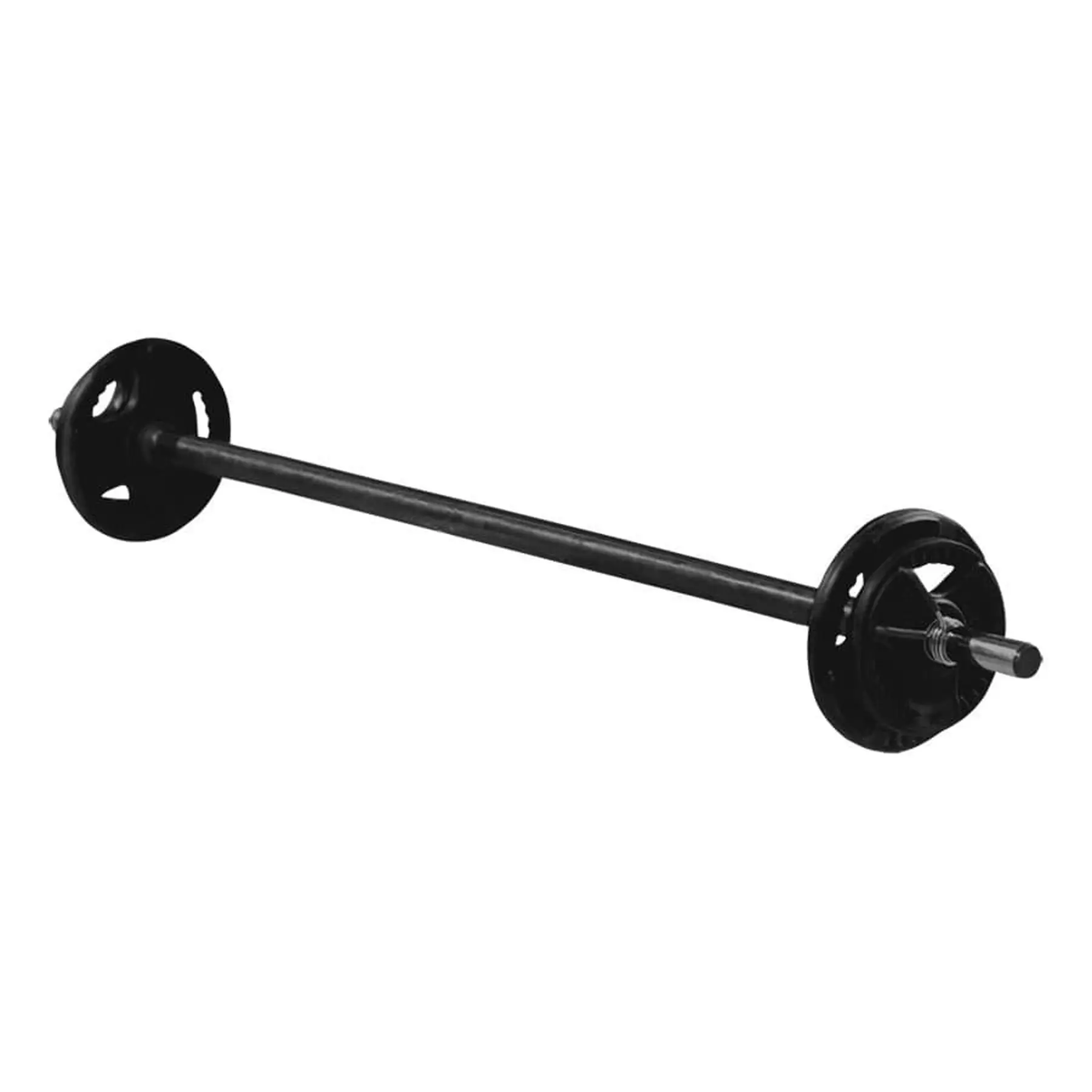 Softee Ensemble d'haltères en caoutchouc Work Power, Noir, Taille mini