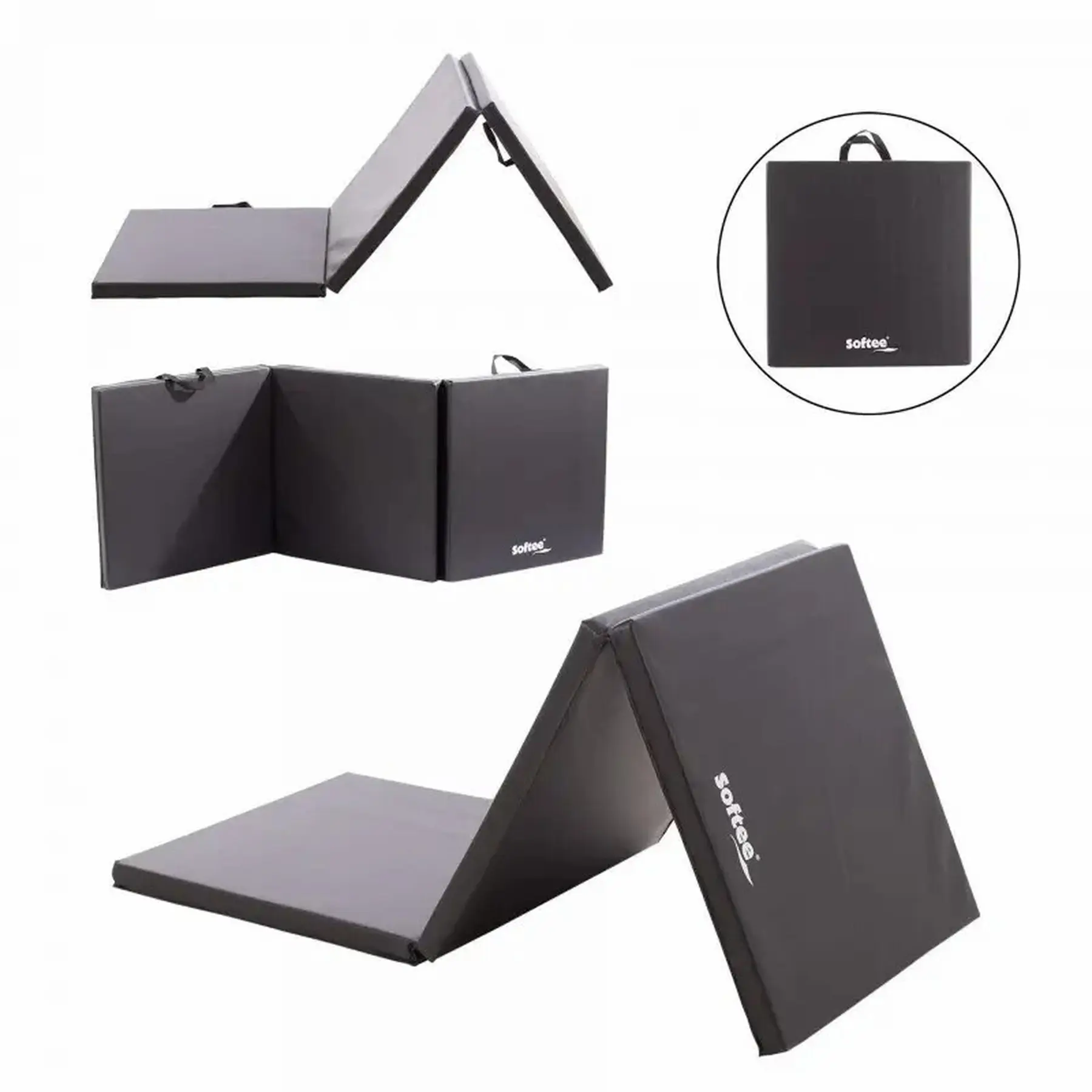 Matratze 180x60x4 cm - Noir - unisex - Size: TU