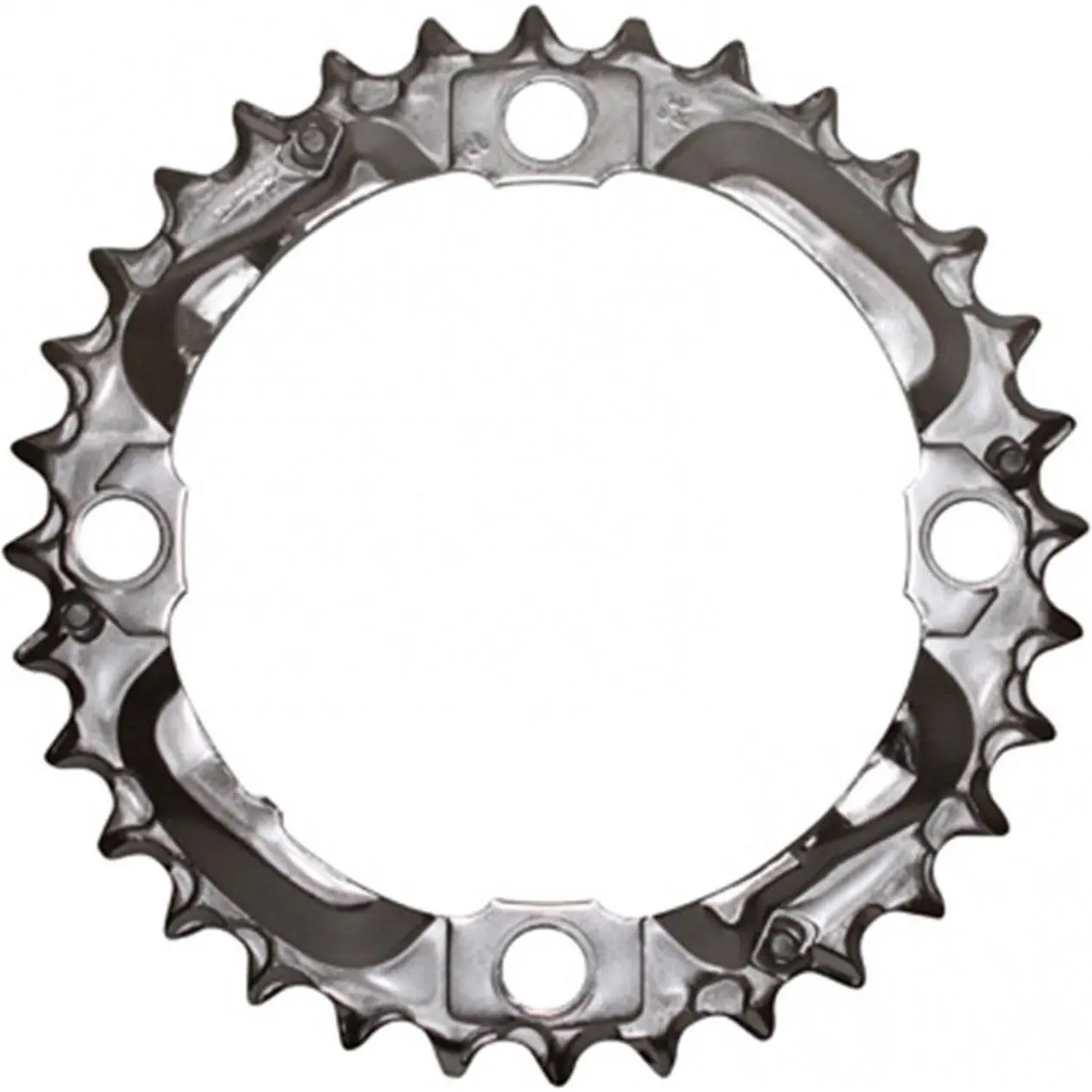Velo Store - UK Triple MTB chainring origine Shimano 4BRA DEORE M532 9V. | Extra 10% off with Subscription, Postage £16.79 to UK Fedex.