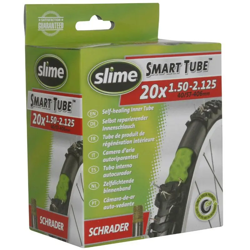 Velo Store - UK Schrader valve air chamber with Puncture fluid Slime 20 x 1.50-2.125 | Extra 10% off with Subscription, Postage £16.79 to UK Fedex.