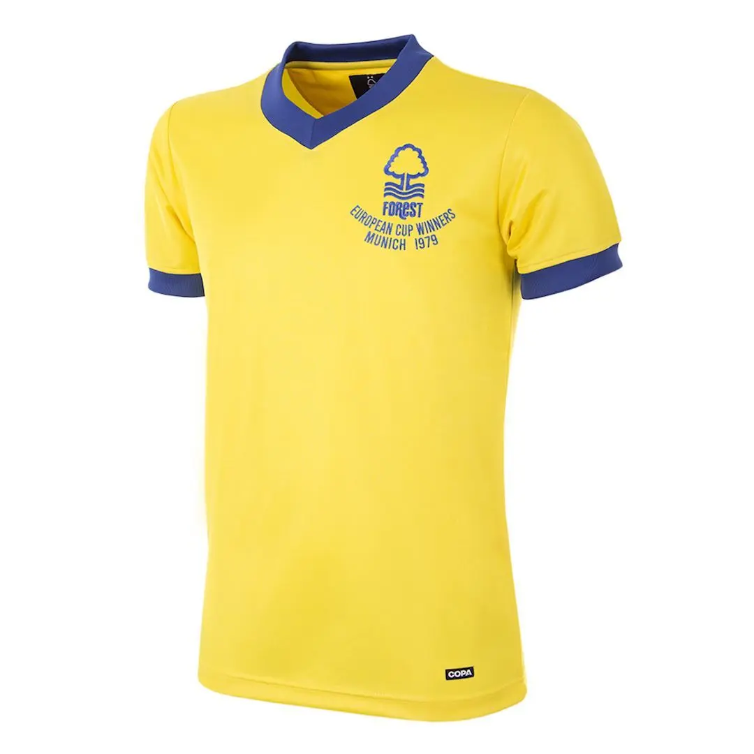 Copa Football Auswärtstrikot Copa Nottingham Forest 1979/80
