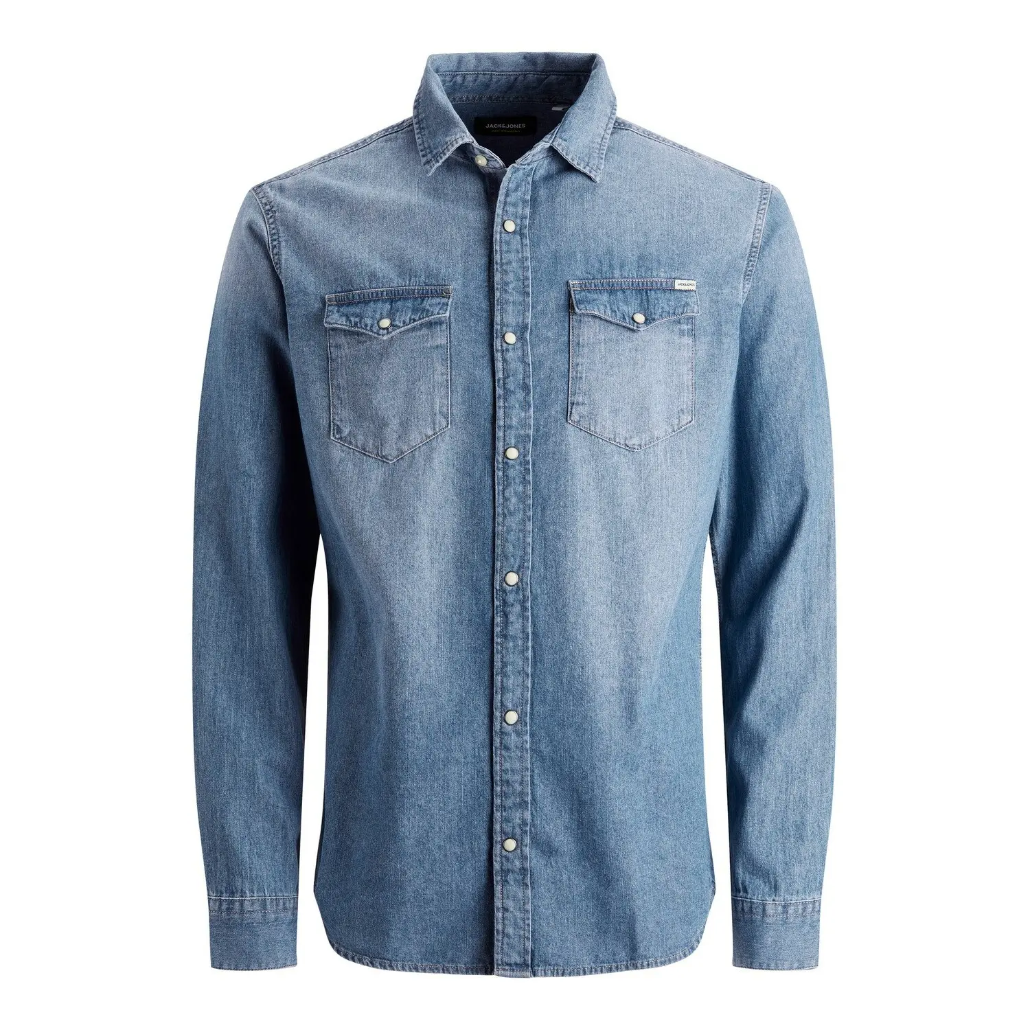 5713738270632 - Jack & Jones Hemd Shirt Longsleeve Hemd Jeanshemd JJ SHERIDAN SHIRT Langarm