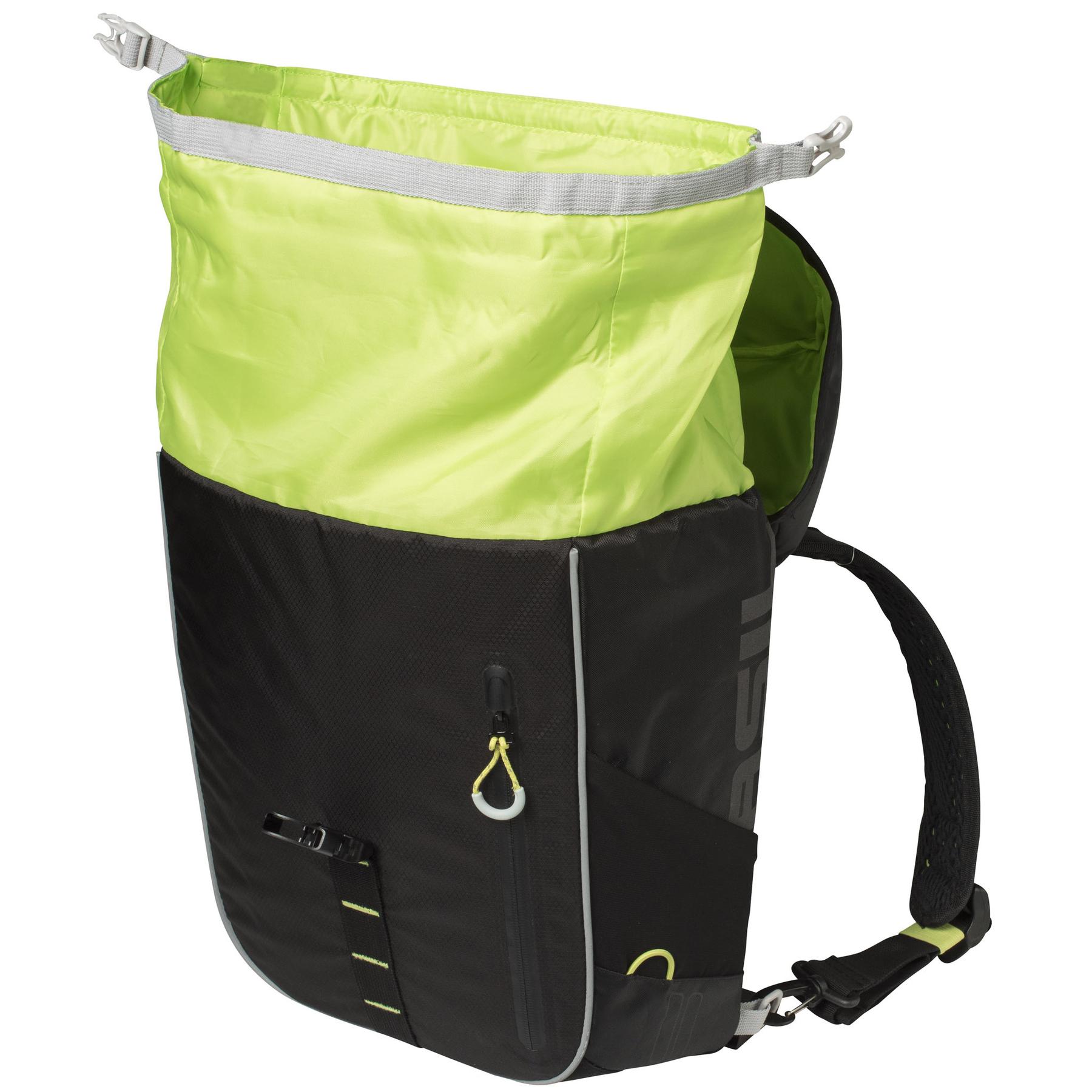 Velo Store - UK Waterproof backpack and shoulder strap Basil miles daypack 17L | Extra 10% off with Subscription, Postage £16.79 to UK Fedex.