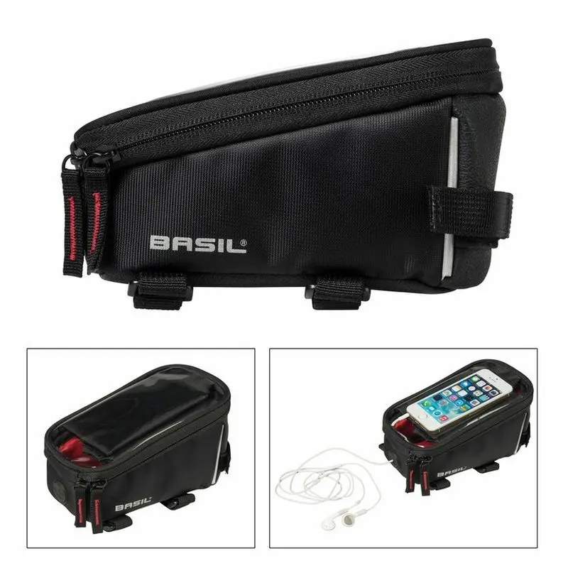 Velo Store - UK Waterproof phone frame bag with velcro Basil sport design 1L | Extra 10% off with Subscription, Postage £16.79 to UK Fedex.