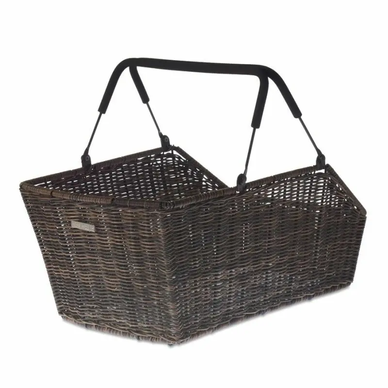 Basil Abnehmbarer Weidenkorb mit hinterem Griff cento multisystem 22L Unisex