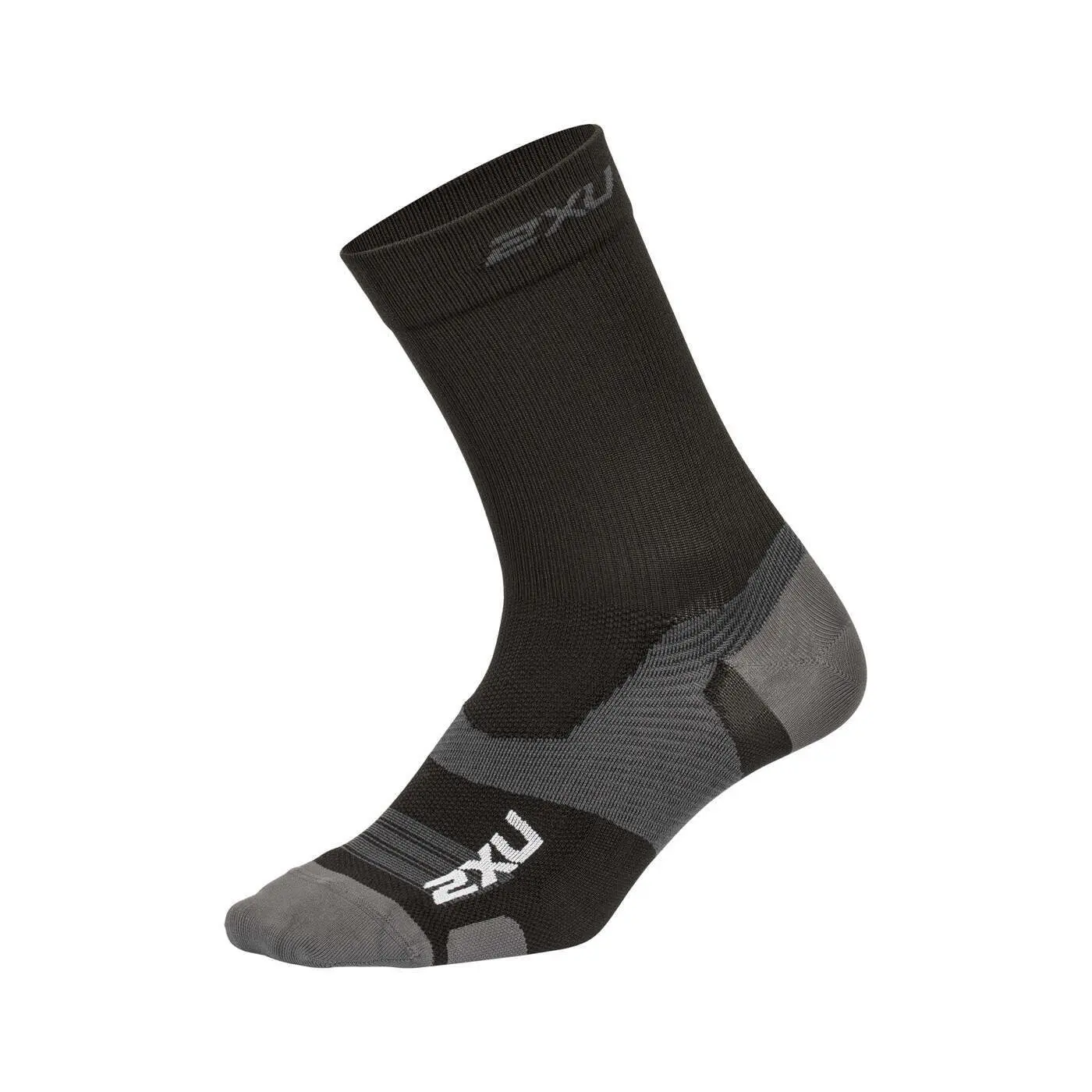 2Xu Unisex Noir Socks Vectr Light Cushion