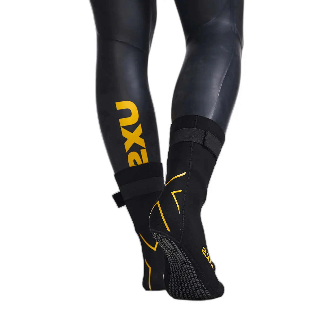2Xu Unisex Noir Neoprene Boots Propel