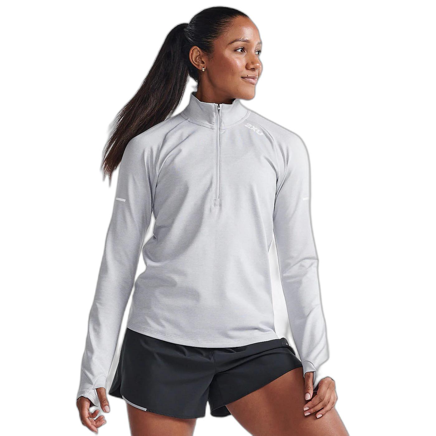 Velo Store - UK 2Xu Women's long sleeve 1/4 zip top 2XU Aero | Extra 10% off with Subscription, Postage £16.79 to UK Fedex.