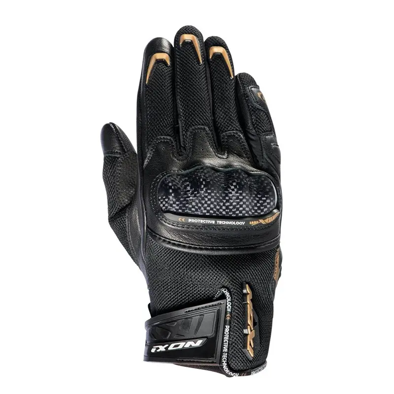 Motorradhandschuhe Sommer Leder Frau Ixon rs rise air