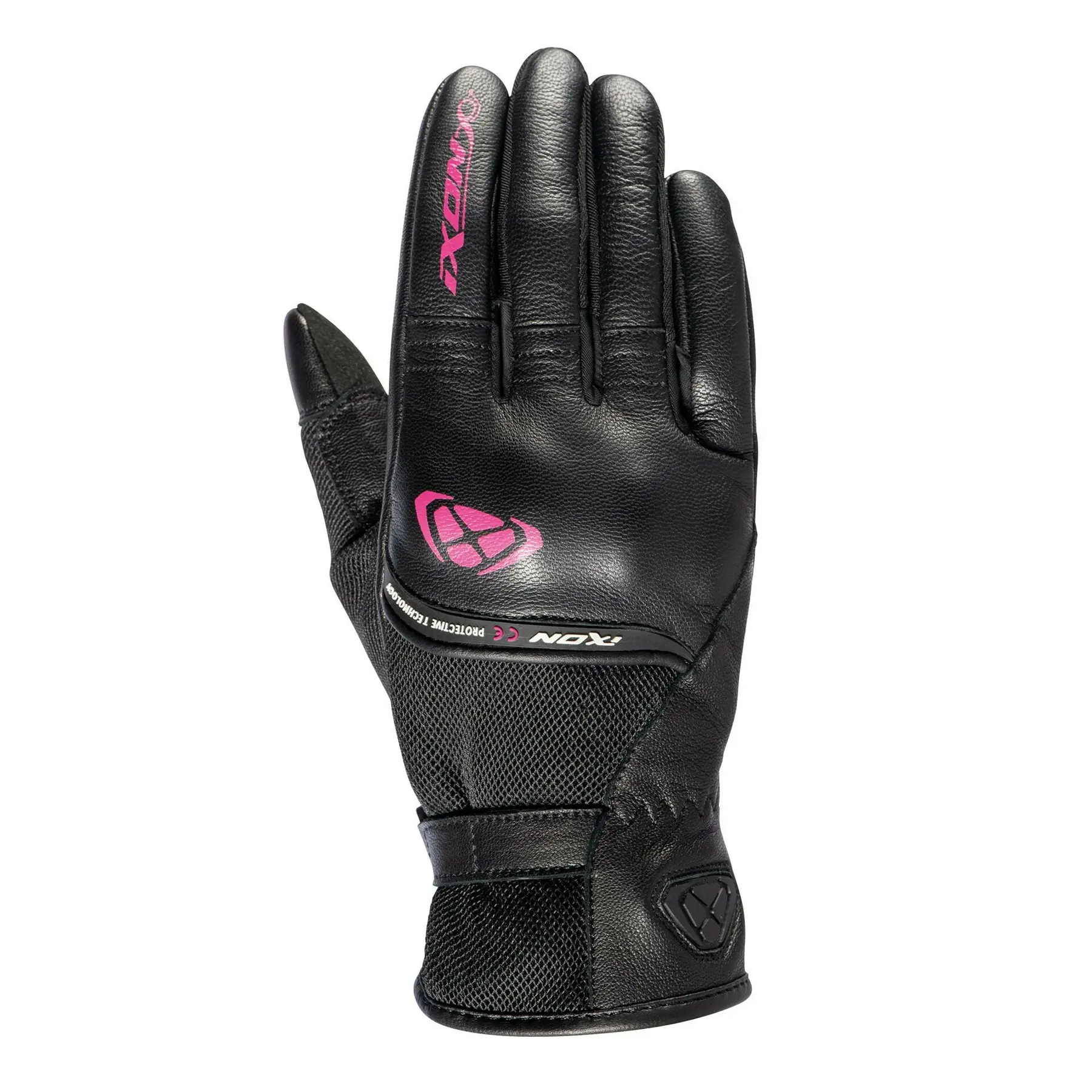 Motorradhandschuhe Sommer Leder Damen Ixon rs shine 2