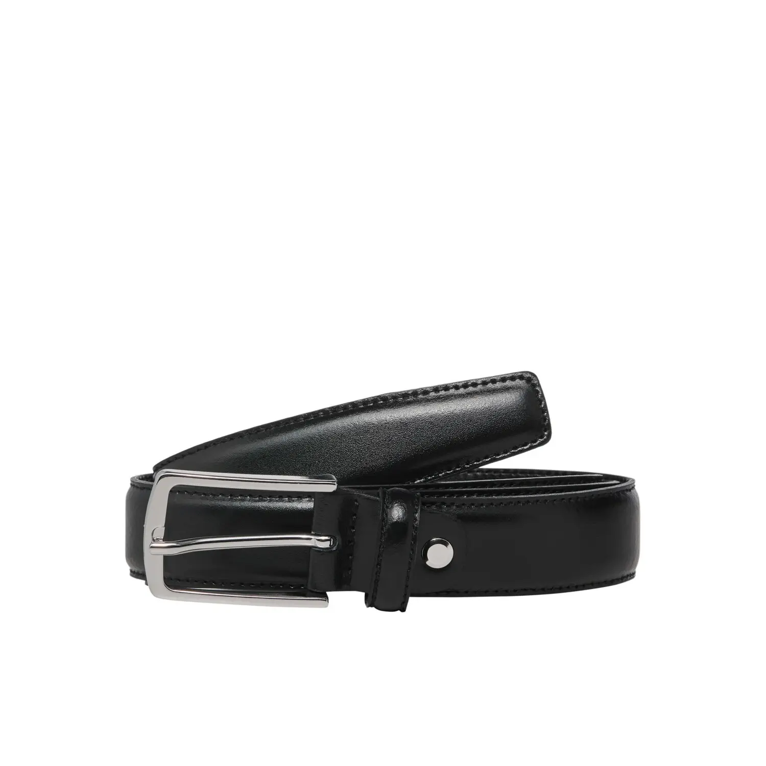 5713759290961 - Jack & Jones - Gürtel aus hochwertigem schwarzem Leder