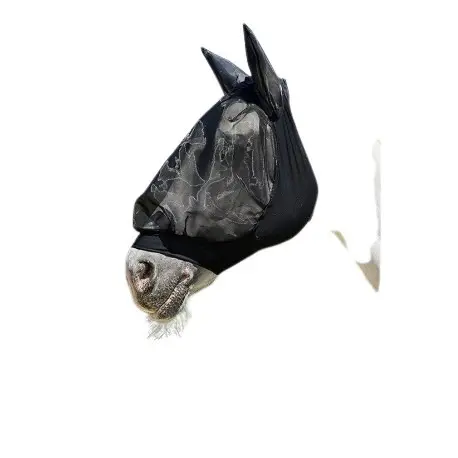 Meilleurs prix pour Masque anti-mouches pour cheval Equithème Lycra®