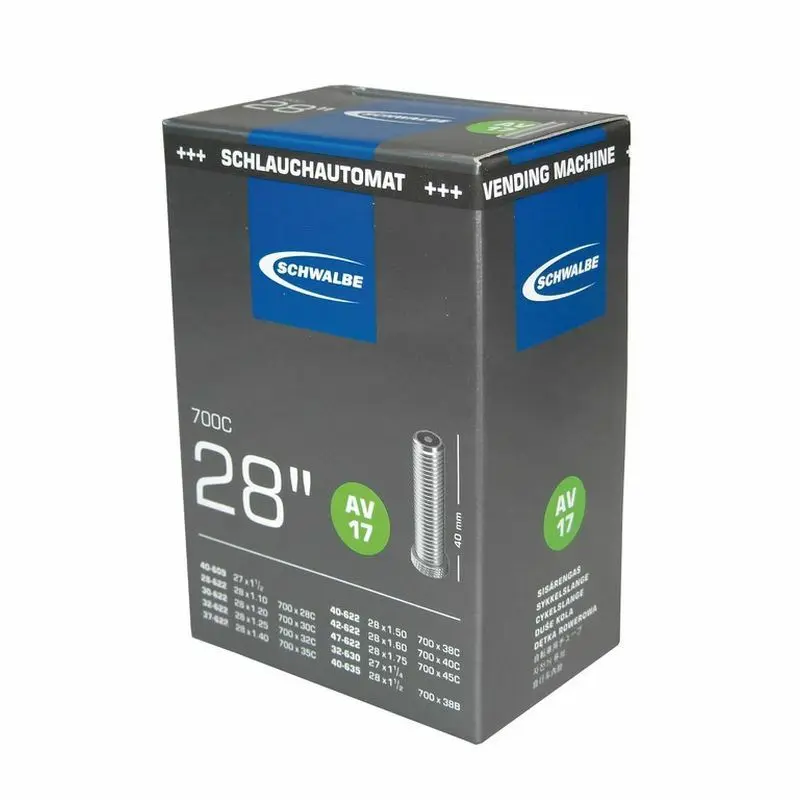 Velo Store - UK Air chamber schrader valve Schwalbe 28x1,75/700x45c | Extra 10% off with Subscription, Postage £16.79 to UK Fedex.