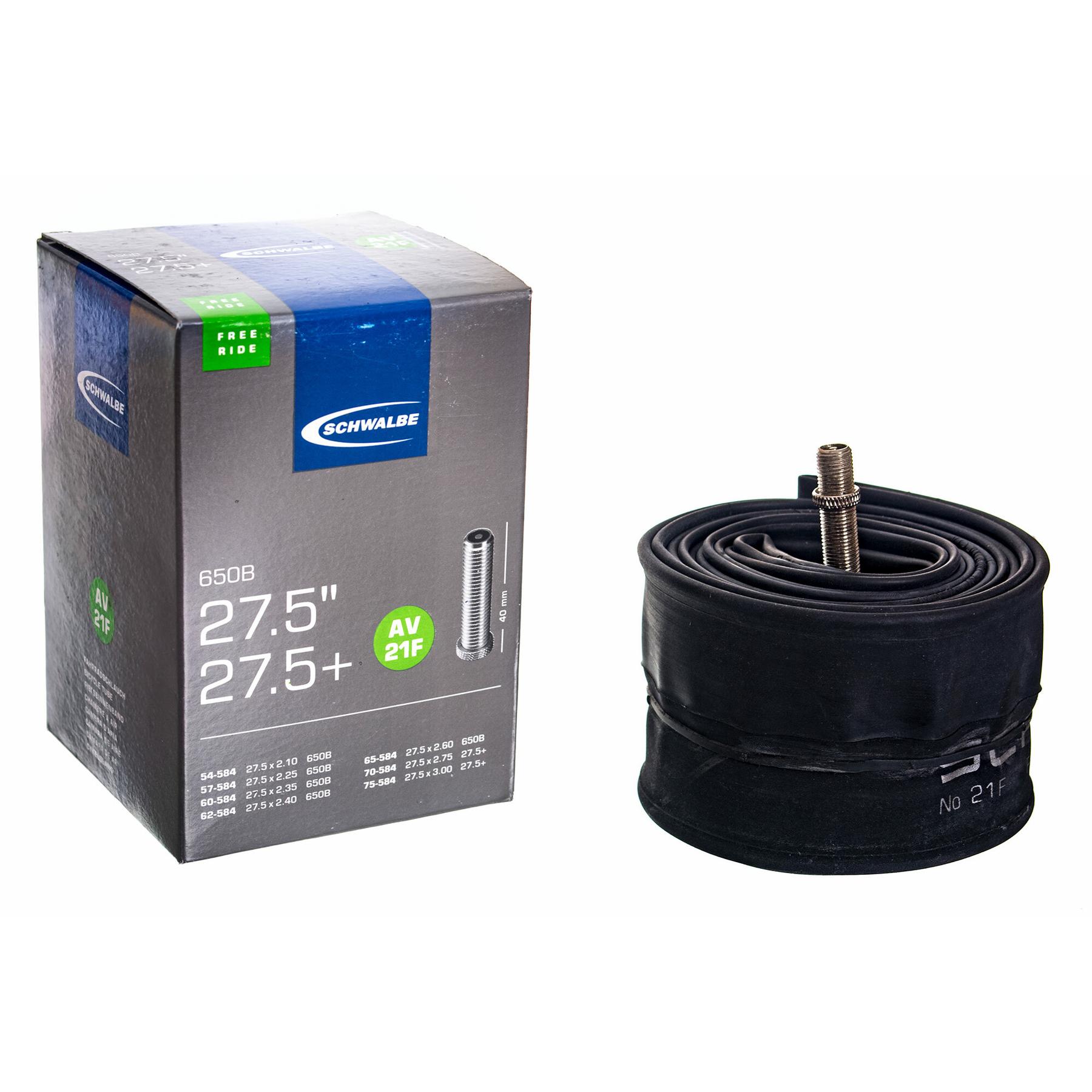 Velo Store - UK Presta valve air chamber Schwalbe 27,5x1,50-2,40 | Extra 10% off with Subscription, Postage £16.79 to UK Fedex.