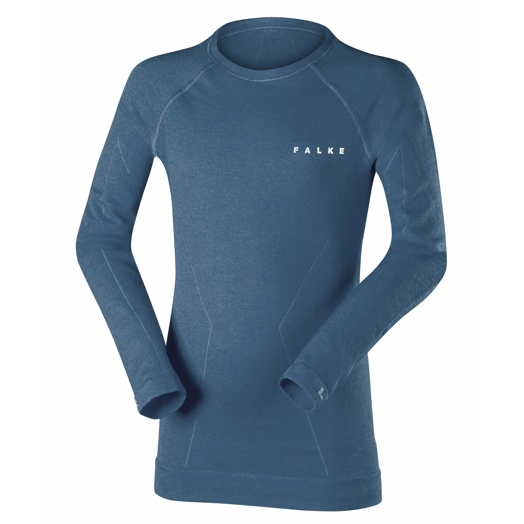 4043874746656 - Langarm-T-Shirt für Kinder Wool-Tech