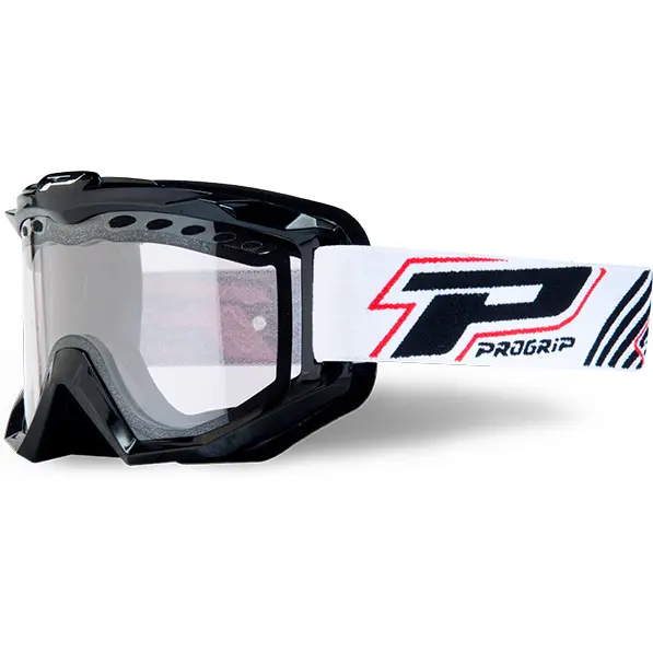 Motorrad-Cross-Maske mit doppelter Linse Progrip atzaki base 3201