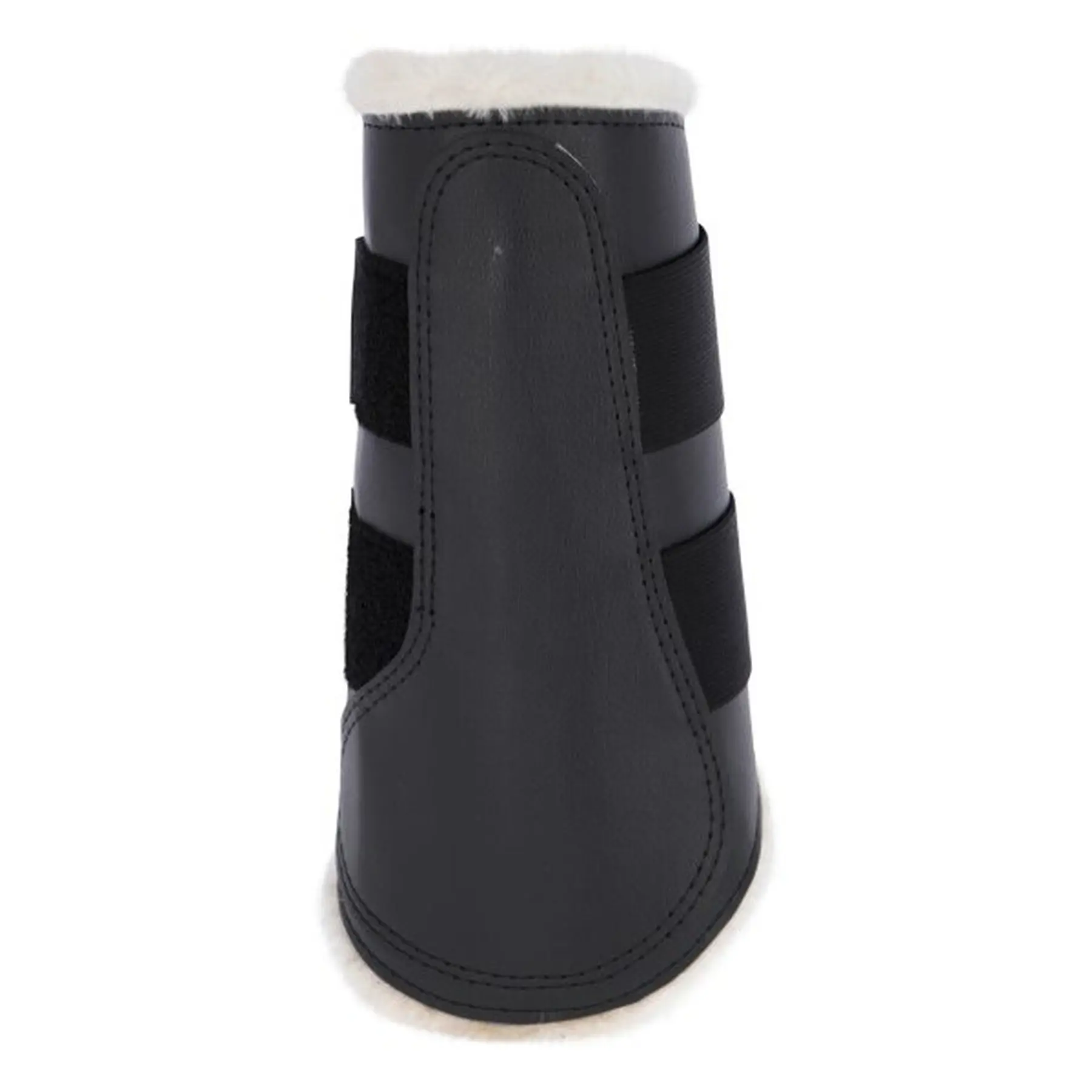 Kerbl Noir Closed Front Gaiters For Dressage Horses Fleece (X2)