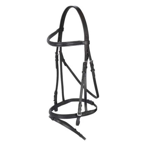 Kerbl Noir Snaffle Bridle Xxfull