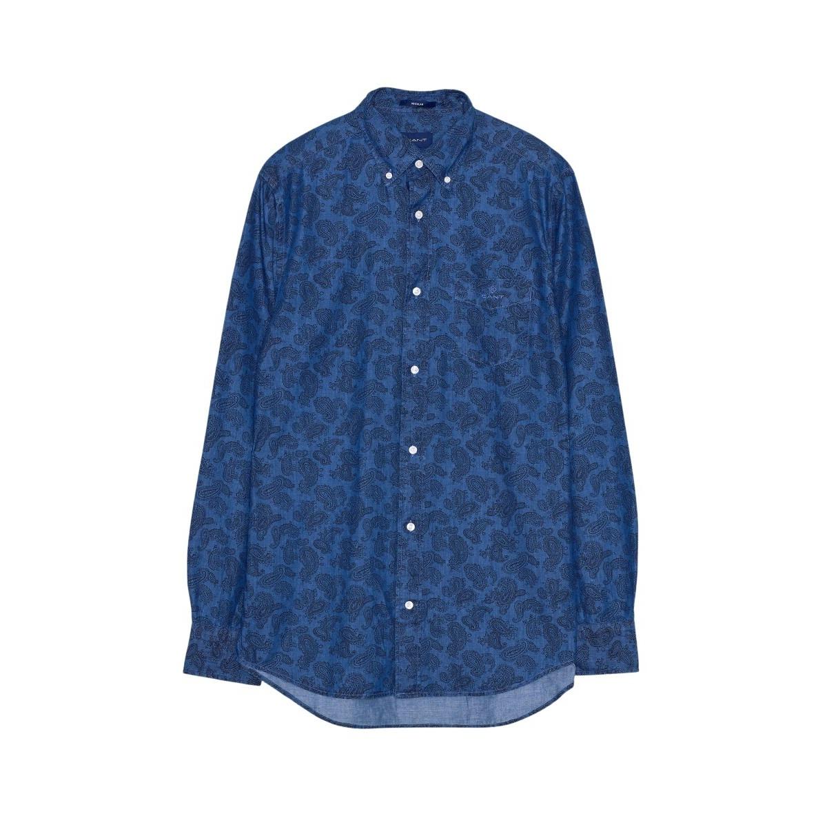 7325706847272 - Hemd Paisley Chambray
