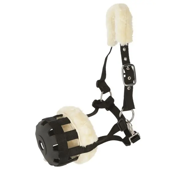 Meilleurs prix pour Muselière en nylon Kerbl Teddyfleece shetty