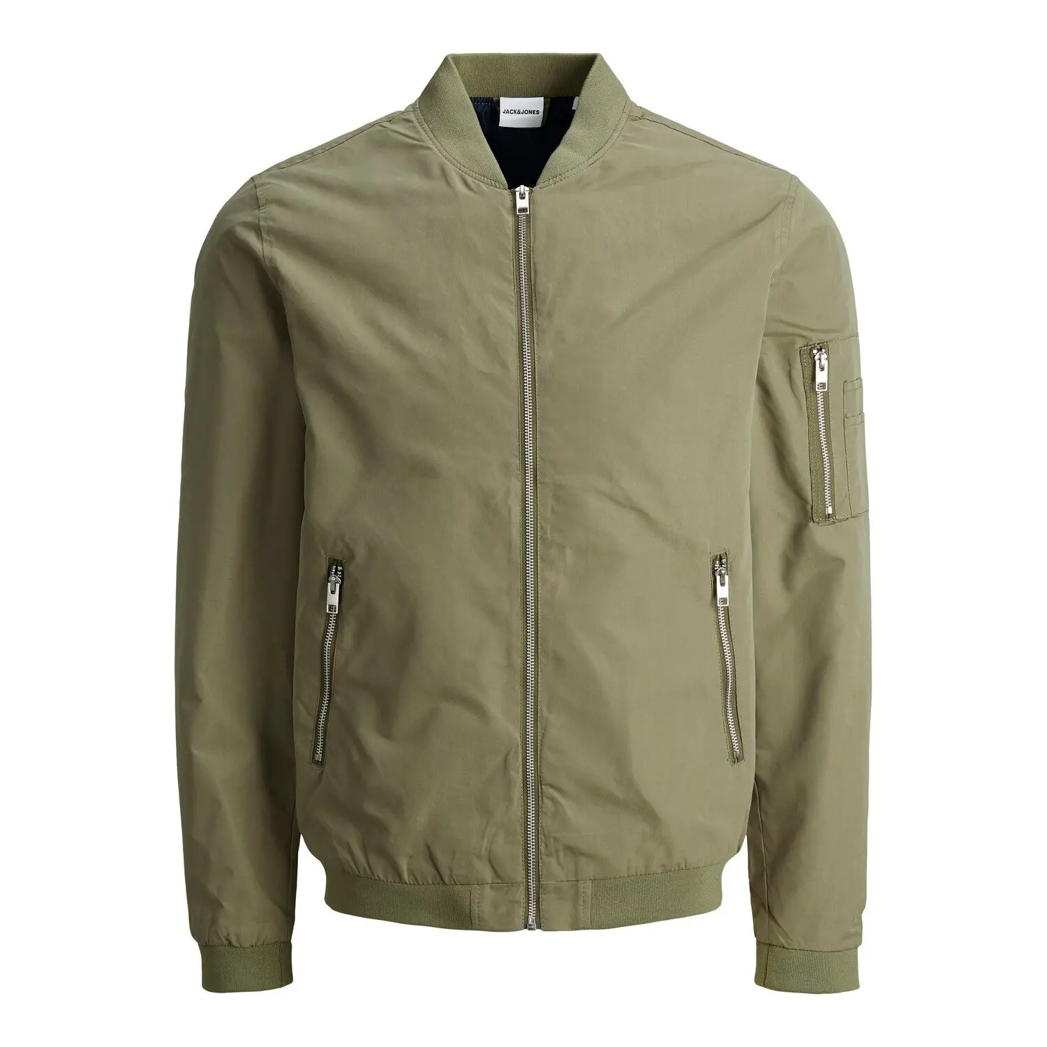 5714502082888 - Jack & Jones Jacke Bomber Jacke Jacket JJERUSH BOMBER Zip Bomberjacket