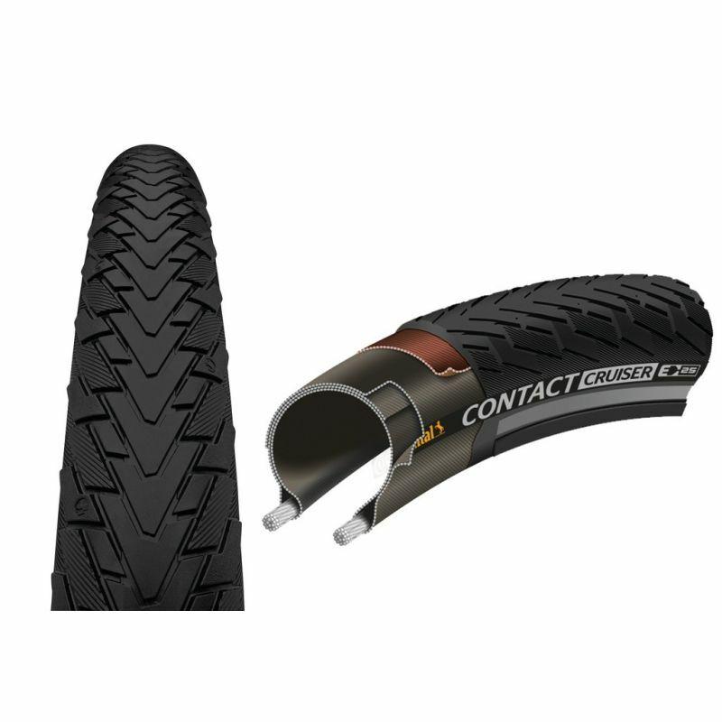 Velo Store - UK Rigid tire Continental Contact Cruiser 28x2,00 | Extra 10% off with Subscription, Postage £16.79 to UK Fedex.