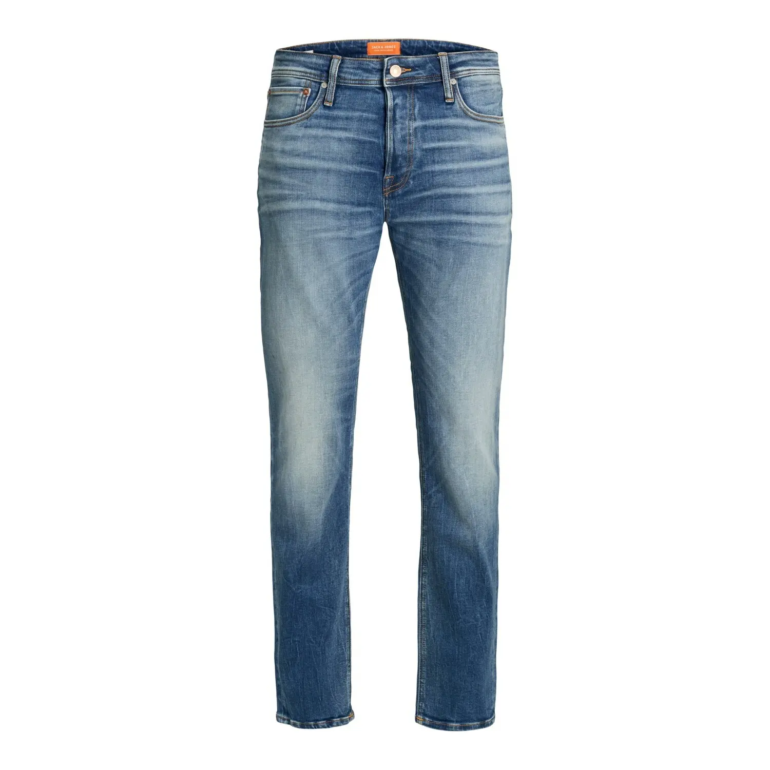 5714507353372 - Jack & Jones Herren Jeans JJIMIKE JJORIGINAL JOS 411 - Comfort Fit - Blau - Blue Denim 5714507353372 - Jack & Jones Herren Jeans JJIMIKE JJORIGINAL JOS 411 - Comfort Fit - Blau - Blue Denim