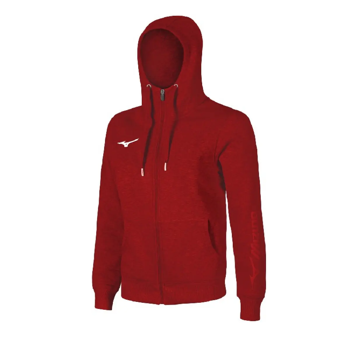 Hoodie FZ - Rouge - male - Size: L