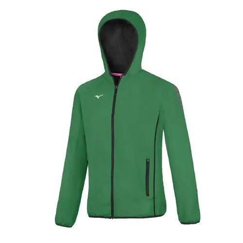 Mizuno Femme Veste Team nagasaki micro, Vert, Taille 3XL