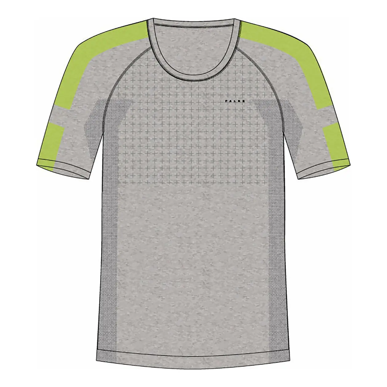 Kurzarm-T-Shirt Falke trend Wool-tech Light