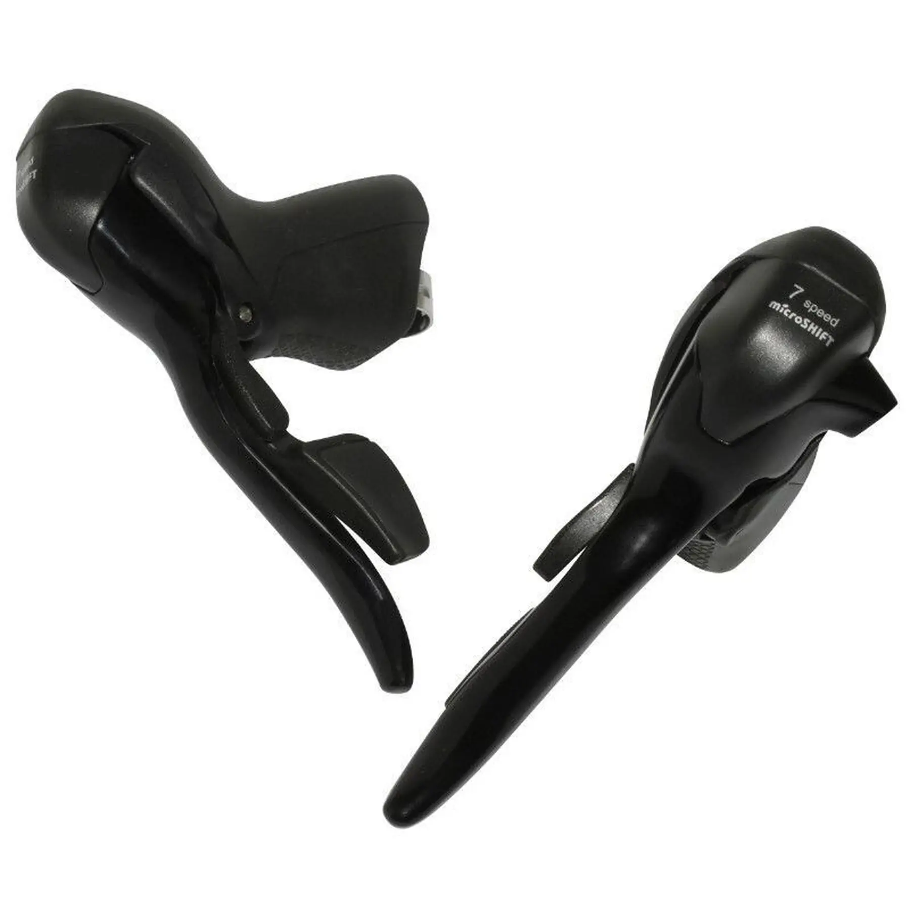 Velo Store - UK Pair of shimano compatible triple aluminum road shifters Microshift | Extra 10% off with Subscription, Postage £16.79 to UK Fedex.