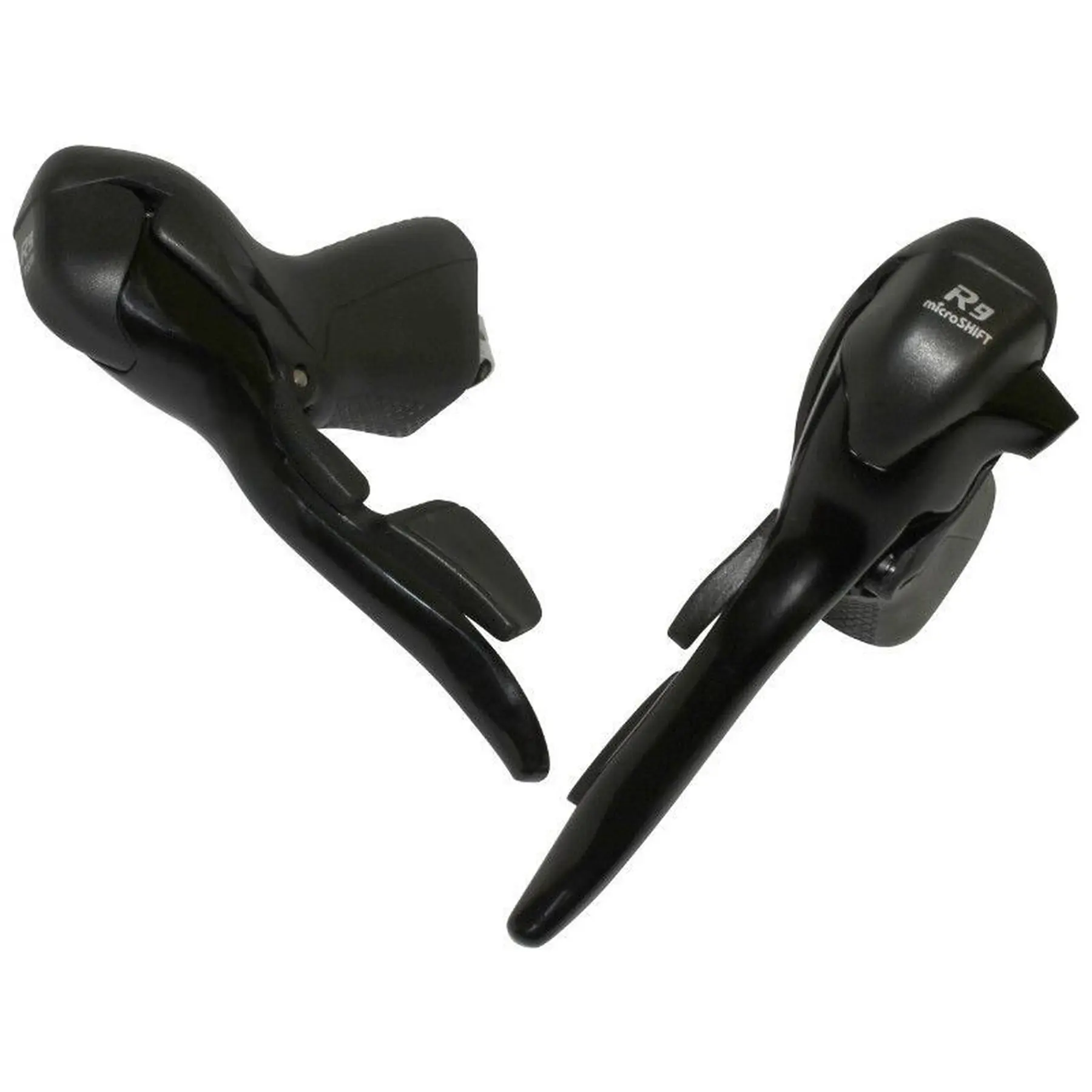 microSHIFT Dreifacher Alu-Schalthebel für die Straße, Shimano-kompatibel Unisex