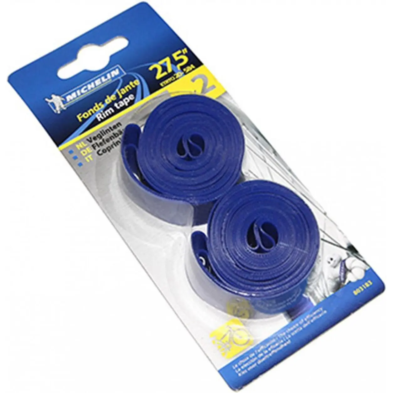 Blister mit 2 Stück Hochdruck-Felgenband für Mountainbikes Michelin