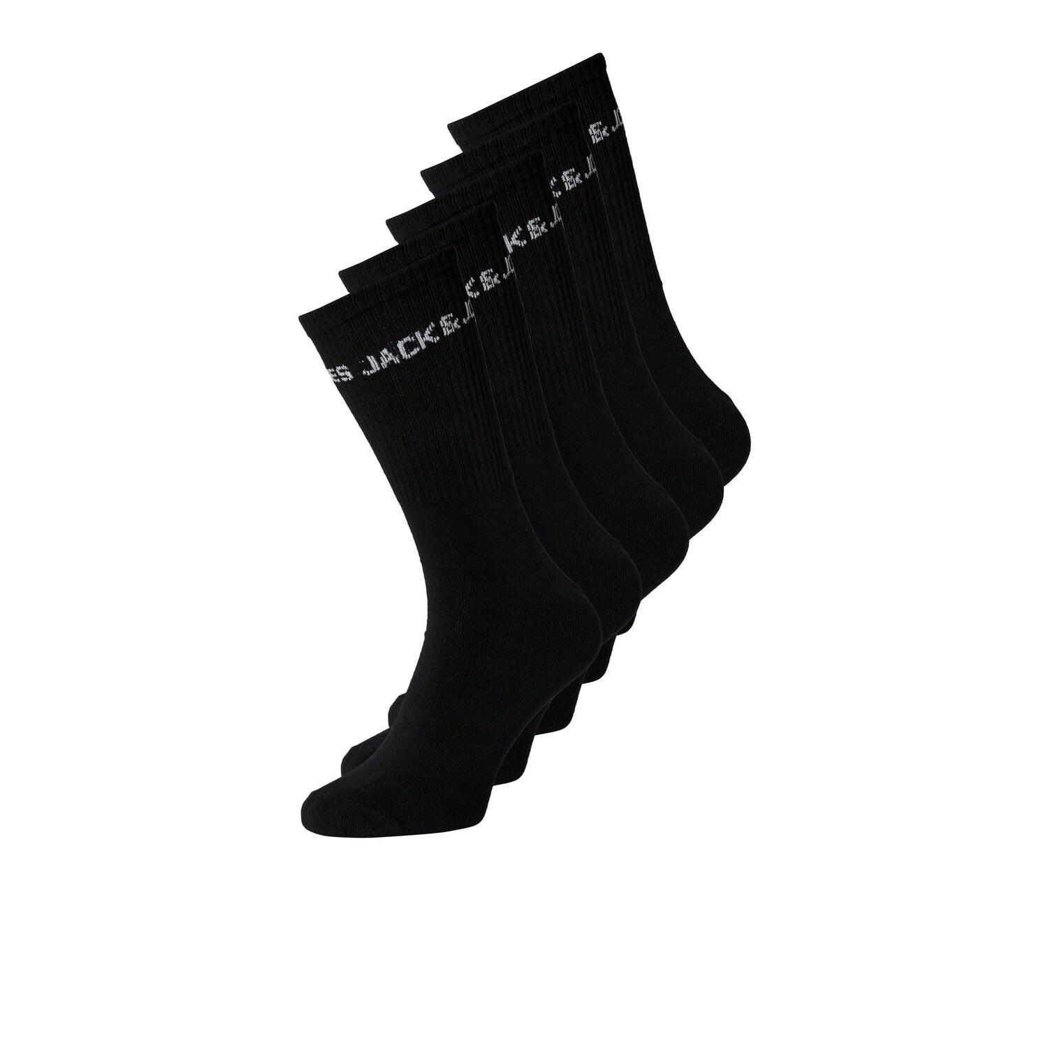 5714912704707 - Jack & Jones - 5er-Pack Sportsocken mit Logo in Schwarz