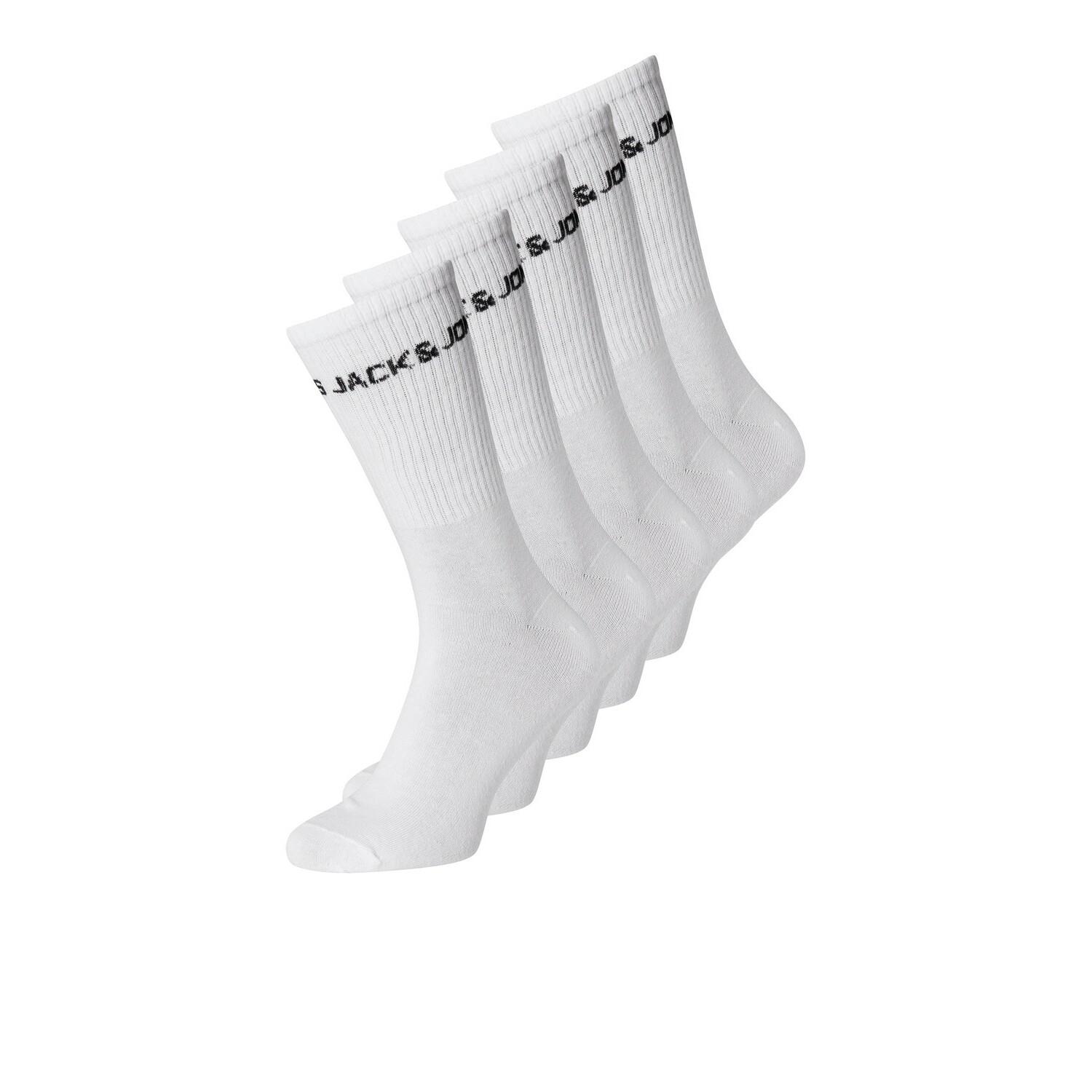 5714912704769 - Jack & Jones - 5er-Pack Sportsocken mit Logo in Weiß
