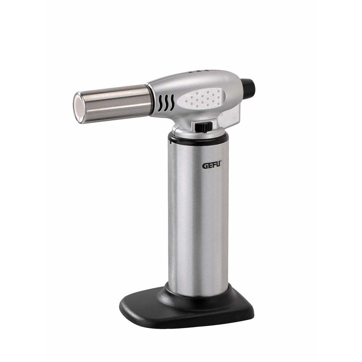 4006664354004 - Flambierbrenner GEFU FUEGO silber (edelstahlfarben) B13cm H175cm T65cm Edelstahl Metall Kunststoff Flambierbrenner